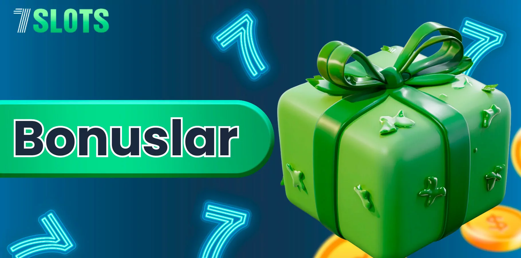 7slots çok sayıda bonus sunar